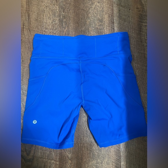 Wild bluebell lululemon shorts fast and free high rise - Picture 3 of 4